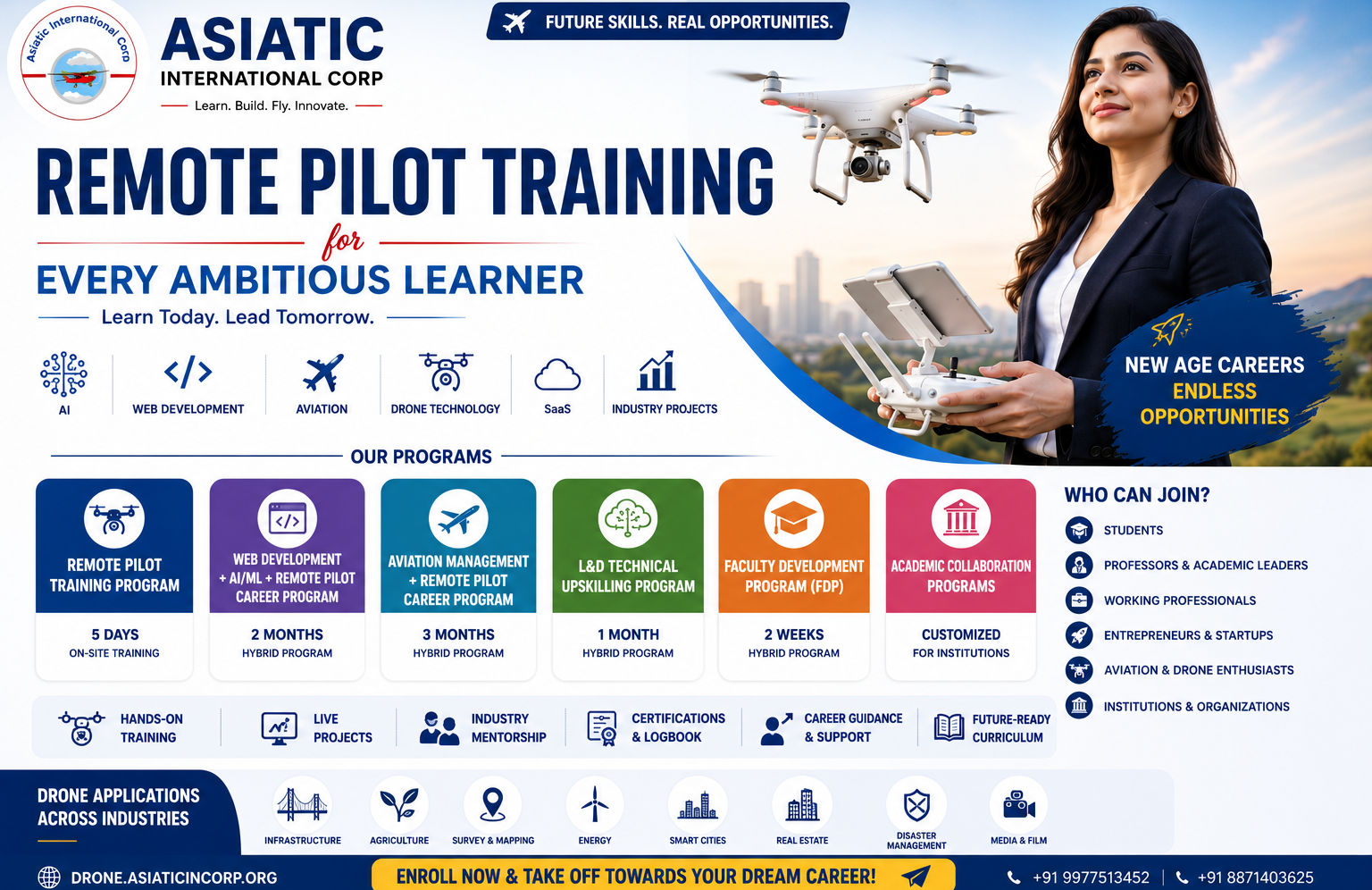 Remote Pilot Training Program — Asiatic International Corp